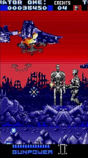 T2: The Arcade Game (Mega Drive) | Terminator 2 Retro Shooter