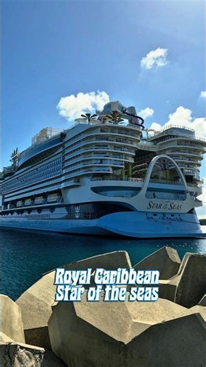 Royal Caribbean Star of the seas is amazing 😍🛳 #royalcaribbean #staroftheseas #youtubeshorts