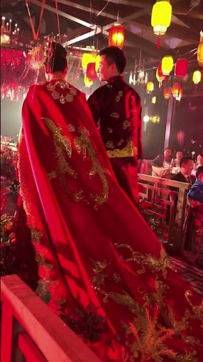 Stunning Traditional Chinese Wedding 传统中国婚礼之美 凤冠霞帔十里红妆 🏮👰✨