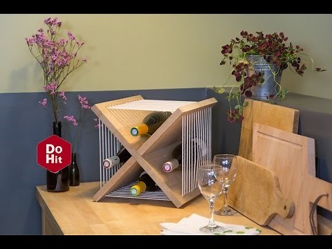 Comment créer le porte bouteilles "BOTTLE"