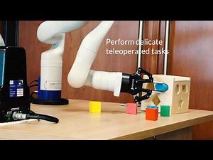 Gen3 robotic arm plug & play with Haption Virtuose 6D / KINOVA