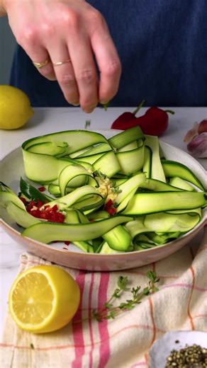 6.7K views · 18 reactions | Fresh courgette, creamy parmesan, perfect...