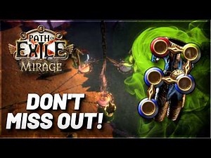 PoE 3.28 - Don't Skip The Mirage Mechanic in Campaign!