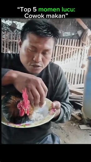“Top 5 momen lucu:cowok makan ngakak”😂🤣#shorts