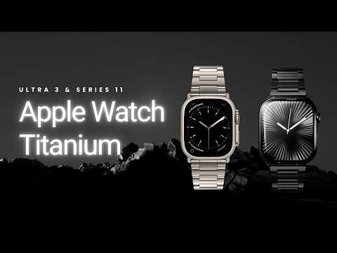 Apple Watch Ultra 3 & Series 11 Titanium Bands - SANDMARC