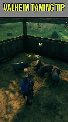 Valheim 1.0 Easy Resources: Boar Taming