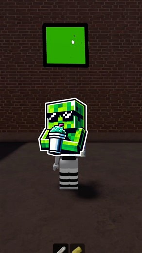 roblox creeper art challenge gone wrong #roblox #drawing #shorts