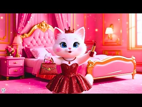 Cute Kitten Tries Makeup for the First Time, Meow Fashion Show 🐱💄 #Catstory #Catlovers Part 2