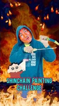 SHINCHAIN PAINTING CHALLENGE 😱😱 || RK सर #chutkikipathshala #paintingchallenge #colorchallenge