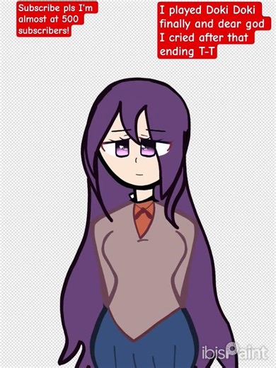 Yuri from doki Doki literature club!! :D