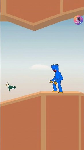 Huggy Wuggy Swing Ragdoll Break Walkthrough Funny #runner