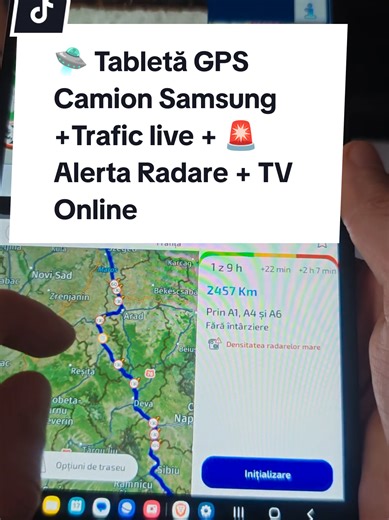 🛸 Tabletă GPS Camion Samsung Trafic live 🚨 Alerta Radare TV Online ᴜʟᴛʀᴀᴍᴀɢ.ʀᴏ ☎ 𝟎𝟕𝟓𝟎 𝟒𝟖𝟕 𝟖𝟑𝟖 #truckdriver #soferdecamion #soferineuropa #soferincepator🦺 #trucking