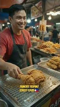 🇵🇭 The Ultimate Filipino Street Food Experience | 3 Minutes of Pure Food Heaven! 😍🍢🍗 #savora #foodie