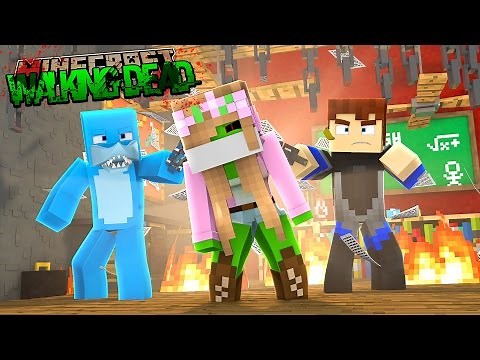 Minecraft The Walking Dead - LITTLE KELLY IS A PET ZOMBIE!