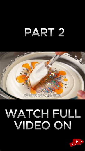 Crystal Cream Puff ASMR 🍊✨ | Unreal Pastry Perfection