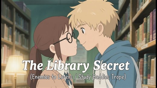 The Library Secret (Enemies to Lovers / Study Buddies Trope)