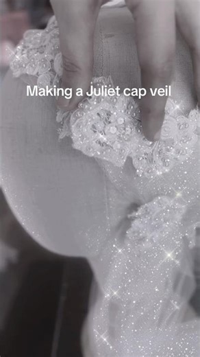 Sewing your own DIY Juliette cap veil: vintage style ￼