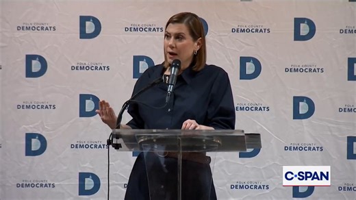 From Tuesday: @SenatorSlotkin: "In November, in 2028, I want to win. So that means being honest about where the Democratic Party needs to go…The debate is not between progressive and moderate, it's fight and flight…We need to get back to basics."