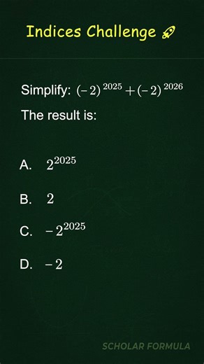 Indices Challenge #mathfacts #challenge #indices