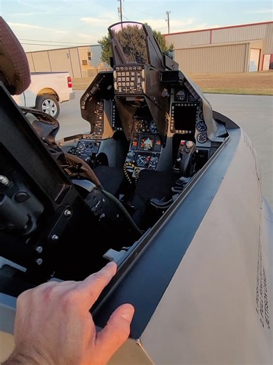 F-16C Block 50 Viper Sunset at Hicks Airfield