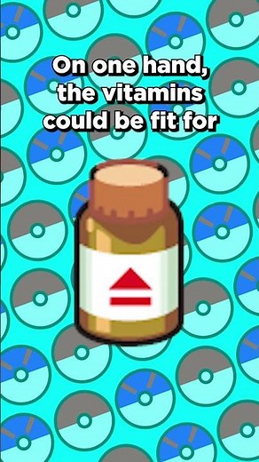 Can Humans Drink Their Pokemon's Vitamins? #pokemon #pokemonfacts #pokemonheartgold