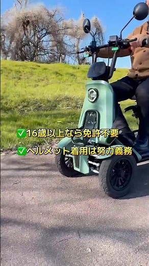 電気で走る⚡️⚡️4輪特定小型原付『ブレイズ イーカーゴ』🌈 #新商品 #60歳代 #シニアカー #セニアカー