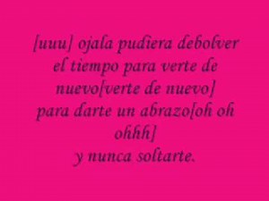 Tercer Cielo-yo te extranare..lyrics!