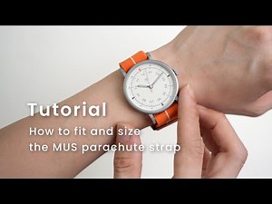 Tutorial - How to fit and size the MUS parachute strap
