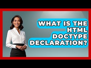 What Is The HTML DOCTYPE Declaration? | Simple HTML Studio News