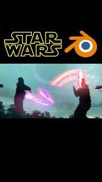 Starwars in blender breakdown #blender3d #starwars #edit #tutorial rial