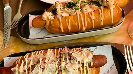 Pop-up London restaurant serving hot dogs & champagne for eye-watering price