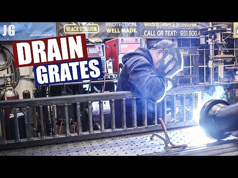 Making Steel Drain Grates | JIMBO'S GARAGE