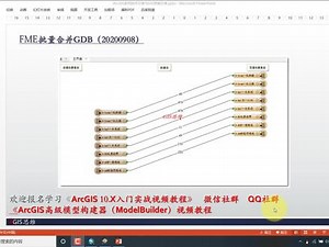 GIS技巧15—FME批量合并GDB地理数据库 #FME #gis教程 #数据分析