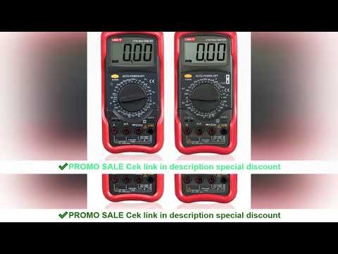 UNI-T UT55 Universal Digital Multimeter UNI T 1000V AC DC DMM Electric Transistor Capacitor Tester M