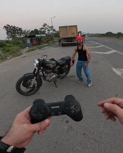 14K views · 116 reactions | Remote vale Robot ne Bullet chalayapart-1 | HSB | Facebook