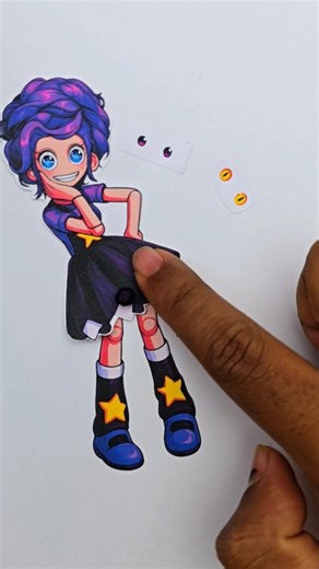 Poppy Playtime Chapter 5 Lily Lovebraids Eye Matching paper craft game #poppyplaytime#art#game