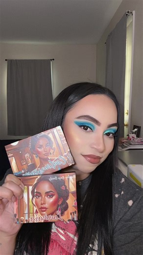 Beautiful look using all of our new releases. @𝓙𝓪𝓵𝓲𝓼𝓬𝓸𝓶𝓾𝓪✨ looks stunning 😍 #RavishingRougeBeauty #makeuptutorial #contour #blush #eyeshadowpalette