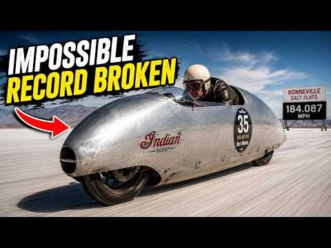 They Called Him Crazy — Then His Motorcycle Broke the World Speed Record