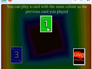 用Scratch制作的超难UNO卡牌游戏模拟器！_哔哩哔哩bilibili_演示