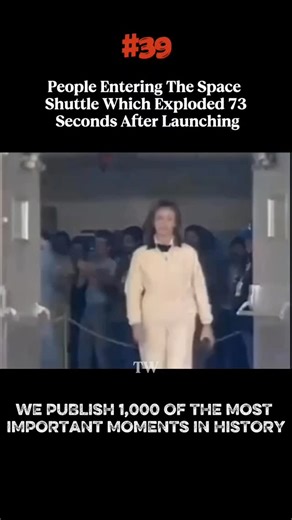 HistoryVerse on Instagram: "January 28, 1986: The Space Shuttle Challenger broke apart just 73 seconds after launch, killing all seven astronauts, including teacher Christa McAuliffe. A faulty O-ring, worsened by cold weather, caused the disaster—forcing NASA to stop flights and rethink safety and decision-making."