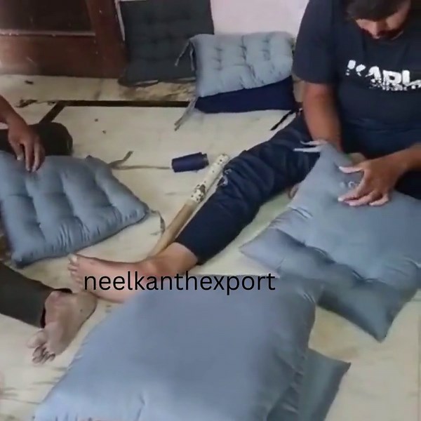 Green Tufted Chair Cushion, Thick Seat Pad With Ties, Dining Chair Cushion, Farmhouse Seat Cushion, Kitchen Chair Pad, Chair Pads - Etsy