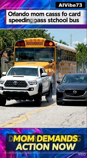 Orlando School Bus Safety Crisis: Caught on Camera Speeding Past Stopped Bus #News