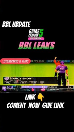 Game Changer 5 v4.1 🔥 BBL Add | Big Update 😱 Must Watch!