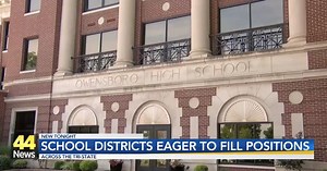 School districts eager to fill vacant faculty positions ahead of school year