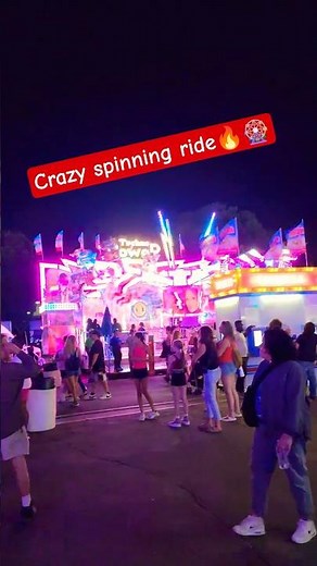 Crazy Round Orbiter Ride — Minnesota State Fair 🎡⚡