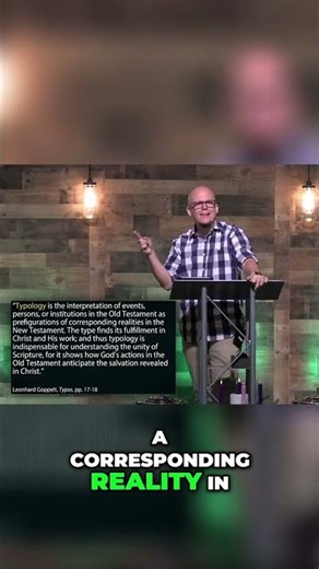 Unlock Scripture's Secrets: Typology Explained Simply! #shorts