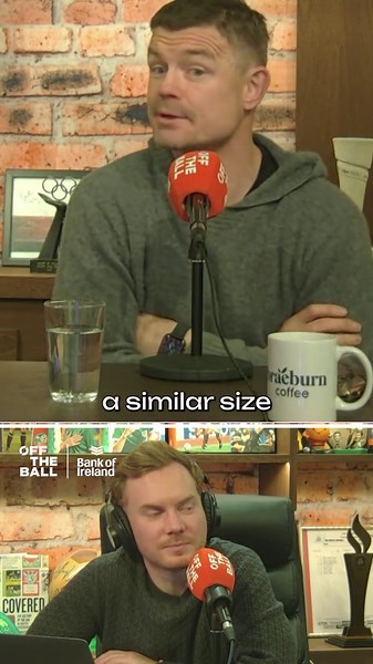 🗣️ 'I would have been a seven for sure!' 🗣️ 'I'm probably a similar size to Kwagga Smith!' After Andre Esterhuizen's incredible switch to flank as a hybrid player, how great would it have been to see Brian O'Driscoll on the side of the scrum? | 🏉 Rugby on Off The Ball with @bankofireland | #NeverStopCompeting
