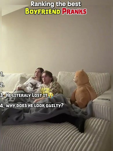 Ranking funniest Boyfriend Pranks 🤣
