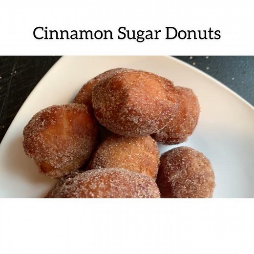 Cinnamon Sugar Donuts|| Quick & Easy Biscuit Dough Recipe