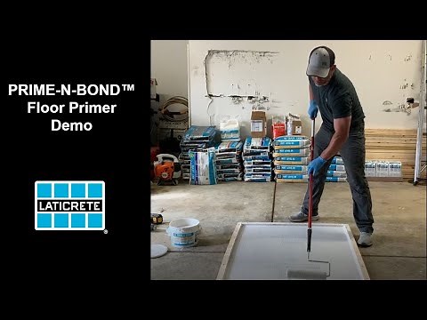 Demo of How to Use PRIME-N-BOND Multi-Purpose Floor Primer by LATICRETE